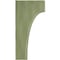 Ekena Millwork 1 3/4"W x 4"D x 8"H Clarksville Wood Vintage Decor Bracket, Restoration Green BKTWD02X04X08CVGR - alternate 2